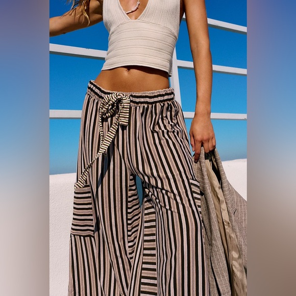 [Free people] Blanche pants in sandstorm combo color - Picture 5 of 7